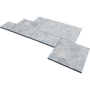 Silver Marble Paver French Pattern Set 20mm